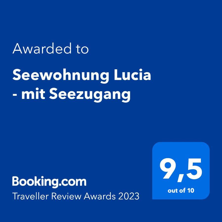 Seewohnung Lucia - Mit Seezugang Annenheim Dış mekan fotoğraf